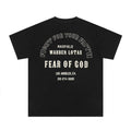 FEAR OF GOD ESSENTIALS Fight For Your Faith Back Print T‑Shirt