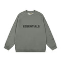 FEAR OF GOD FOG ESSENTIALS Letter Print Loose Crew Neck Sweatshirt Unisex