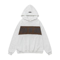 FEAR OF GOD FOG ESSENTIALS Patchwork Patch Men’s High‑Street Retro Hoodie