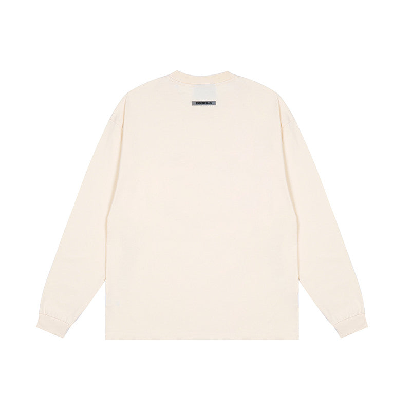FEAR OF GOD FOG ESSENTIALS Chest Letter Loose Unisex Long Sleeve Tee
