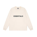 FEAR OF GOD FOG ESSENTIALS Chest Letter Loose Unisex Long Sleeve Tee